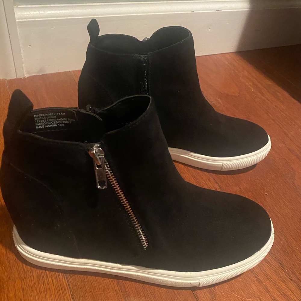 Madden Girl wedge sneaker / bootie
